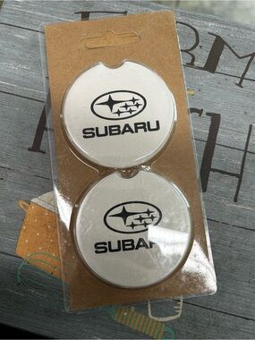 NWT Authentic Subaru Car Coasters
